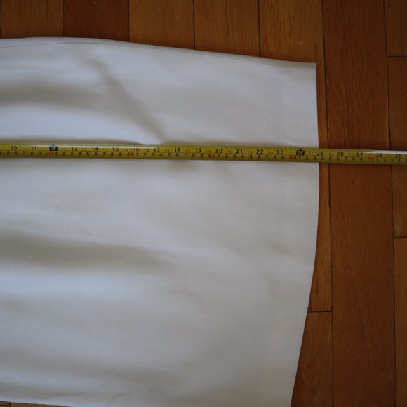 Vintage Ports International White Skirt, Size 8 - Picture 11 of 16